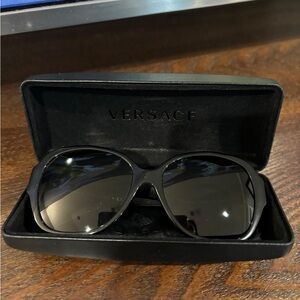 Versace sunglasses gently used case included
